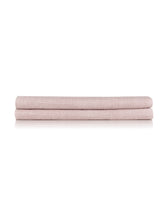 Topper Hoeslaken Lino Shell Nude - 100% Katoen